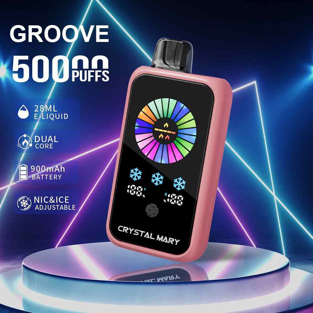 Crystal Mary 50000 Puff Groove Crystal Mary 50000 Puff Groove